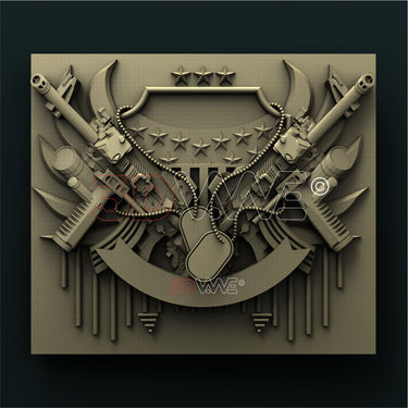 AMERICAN VETERAN 3D STL 3DWave